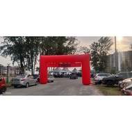 RENTAL/SEWA SQUARE RED INFLTABLE ARCH