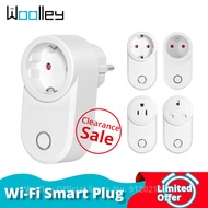 【Customer favorite】 Woolley SA-014 WiFi Smart Plug Power Control Socket Smart Home Wireless Remote P