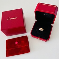 絕版紀念款 Cartier 卡地亞 LOVE 18K金 黃K金 白K金 雙環雙層寬版戒指 48號 墜子 項鍊 男戒 女戒
