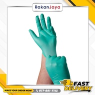 ANSELL TOUCHNTUFF DISPOSABLE NITRILE CHEMICAL GLOVES (MODEL : 92-600)(1 BOX/100 PCS)