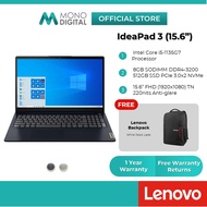 Lenovo IdeaPad 3 15ITL6 15.6" Full HD Laptop Notebook - Intel Core i5-1135G7/ 8GB DDR4/ 512GB SSD/ 8