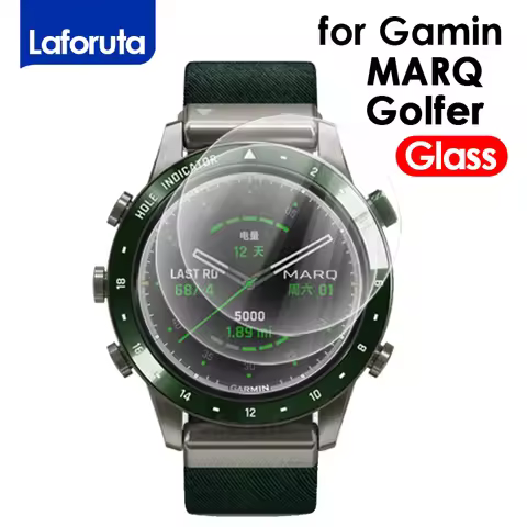 Tempered Glass For Garmin MARQ Golfer Screen Protector For Garmin MARQ Golfer Forerunner 45 55 235 2