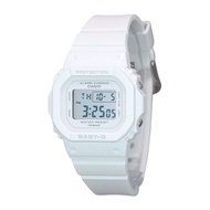 [Creationwatches] Casio Baby-G Digital White Resin Strap Quartz BGD-565U-7 100M Womens Watch