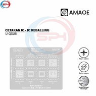Amaoe U-QSU5 IC Mold BGA Reballing Stencil for Qualcomm Snapdragon CPU 888-SM8350/865/SM8250-002/865