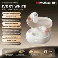 Monster AIRSTAR M300 OWS Sports Gaming Earphones Wireless Bluetooth 6.0 Ear Earbuds HD Calls No Canc
