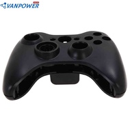 Wireless Controller Full Case Shell Cover + Buttons for XBox 360 Black