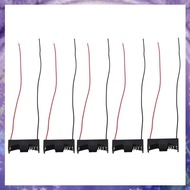 [P K A M] 5PCS 1 23A A23 12V Battery Storage Clip Holder Box Case Cell Holder With Wire