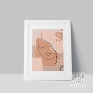 Minimalist Abstract Art Painting Wall Decoration Picture Frame Room Decoration Aesthetic Home Room D