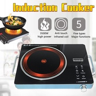 Induction Cooker 3-pin Plug Induction Stove Infrared Ceramic Cooker 3500W multifunctional electric c