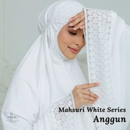 TELEKUNG MAHSURI WHITE SERIES HANNA MIRAE LATEST DESAIN ( TELEKUNG HANTARAN ) ( TELEKUNG UMRAH )