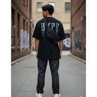 Oversize T-shirt Casual Sulam 320GSM Space Cotton