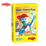 Haba Pio's Pigeon Post Game (5-99Yrs) | A Mathematical Post Card and Mail Family Game