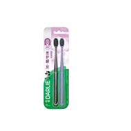DARLIE Toothbrush High Density Gum Care Charcoal 2s