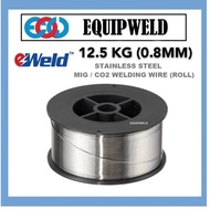 EWeld 12.5KG X 0.8MM 308L STAINLESS STEEL MIG WIRE FOR WELDING ER308LSI (ROLL)