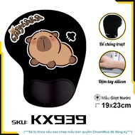 Miếng Lót Chuột Có Đệm Tay Silicon Chống Mỏi Tay KOJMAC ( Computer Mouse Pad Cute 3D Bàn Di Chuột Ló