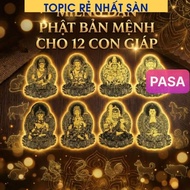 [Dan Seen L.c] Buddha Sticker of the 12 Zodiac Animals, Meaning of Peace and Luck [luck]