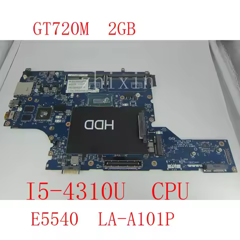 For DELL Latitude E5540 I5-4310U Laptop Motherboard GT720M 2GB CN-09VV3C VAW50 LA-A101P N14M-GE-S-A2