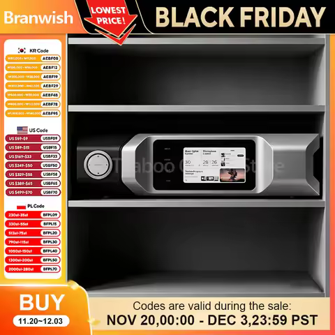 5.0 Bluetooth Amplifier 800W Karaoke Amp 15 Band Microphone EQ 4 Level Feedback Killer Optical Coaxi