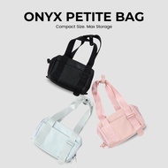 ONYX Petite Bag Mini Gym Sling Duffel Water-Resistant Sports Yoga Fitness Large Capacity Matte Women