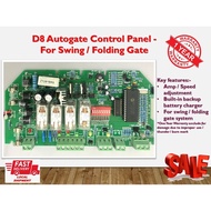 D8 Autogate Control Panel / Board - For Arm Type Swing / Folding Gate Motor