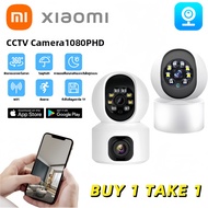 XIAOMI 2เลนส์ กล้องวงจรปิด 360 wifi cctv V380 pro กล้องวงจรปิดเลนส์คู่ ไร้สาย มอนิเตอร์เด็กใน กล้องวงจรปิดดู ผ่านมือถือ กล้องวงจรปิดไร้สายกล้องวงจรปิดดูผ่านมือถือ กล้องวงจรปิด ขนาด เล็ก กล้องรักษาควาwireless outdoor indoor ip security camera night vision