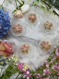 AY baker 韓式裱花 大福 麻糬 紅豆大福 紅豆麻糬 四葉草 幸運草