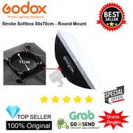 Godox Softbox Flash Studio - Strobe 50x70 CM - Universal Round Mount