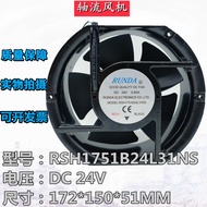 R RUNDA RUNDA RSH1751B24L31NS 24V 0.65A 17251 Motor Cabinet Inverter Cooling Fan