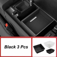 Zeekr 7X 2024 2025  สําหรับ Central Control Armrest Double Layer กล่องเก็บอุปกรณ์ตกแต่งภายใน