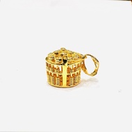BA9 22K / 916 Gold Abacus Pendant