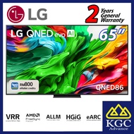 LG 65" QNED evo AI Smart TV 65QNED86ASA Mini-LED 144Hz Gaming Mode* Dolby Vision & HDR10 4K UHD [202