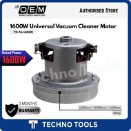 Universal Vacuum Motor Parts Aluminum 1400W/1600W 130mm Vacuum Cleaner Motor | 3 Months Warranty + R