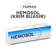 Hemosol Ointment 25g - Ubat Sapu Krim Melegakan Buasir, Gatal & Iritasi