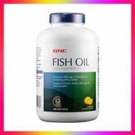 GNC - 野生深海魚油丸360粒超值裝天然檸檬味 純淨驗證有效過濾重金屬二噁英 平行進口 (參考效期:05/2025*)