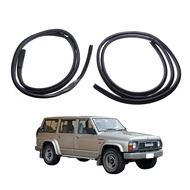 ยางขอบกระจกข้างรถ 1 คู่ ซ้าย-ขวา  นิสสัน พาโทรล ซาฟารี  ปี 2530 - 2540  Nissan Patrol Safari Y60 Wag