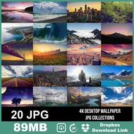 TF121 - 4K Full HD Desktop Wallpaper collections, 20 Landscape wallpaper bundle deal, Desktop wallpa