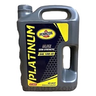 PENNZOIL ™ PLATINUM BLITZ 10W40 10W-40 Semi Synthetic Engine Oil 4L (toyota / honda / perodua / prot