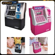 [qjypno49] ATM Piggy Bank Saving Money Box Practical ATM Money Bank Money Saving Jar for Store Hotel