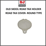 Road Tax Cover Round Bulat Old Skoll Road Tax Cover Old Style Road Tax Holder Universal Holder