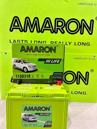 รุ่นมหม่Pro 3X อมารอรAmaron battery รุ่น115D31Rรับประกัน2ปีกว้าง18 ยาว31 สูง23 cmDragon eye Tfr Vega Cameo Frighter Bt50เก่า Strada L200 G-wagon mighty-x-Commuter Hiace tiger Big-m Frontier H1 Rangerเก่า