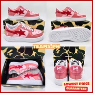 Bape Sta Shoes Low Cut Comfortable Sneaker Shoes For Men And Women