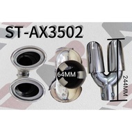 FGK EXHAUST TAIL TIP TWIN 2.5"(CLERANCE STOCK PRICE)