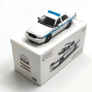 1/64 Chicago Police Car Ford Crown Victoria 596 Models Simulation Alloy Car Model Collection
