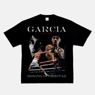 Ryan Garcia Garcia T-Shirt Boxing Portrait Print Fighting hiphop Short Sleeve Top