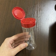 Gunakan Toples bumbu LUBANG KECIL boncabe 140ml botol plastik kobe