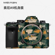 Meiran Suitable for Sony A9 Camera Body Sticker Cartoon Graffiti Carbon Fiber All-Inclusive Protecti