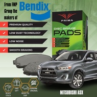 MITSUBISHI ASX GA/XA/XB/XC/XD - PRIMA DISC BRAKE PAD FRONT (BENDIX) 100% ORIGINAL GENUINE PART