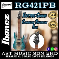 Ibanez RG421PB Electric Guitar - Caribbean Shoreline Flat ( RG-421 /Rg421 )