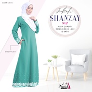 High Quality Jubah Muslimah Sonita With front Lace