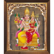 Swarna Bhairavar Digital Photo with Lamination and Frame (L212RR)